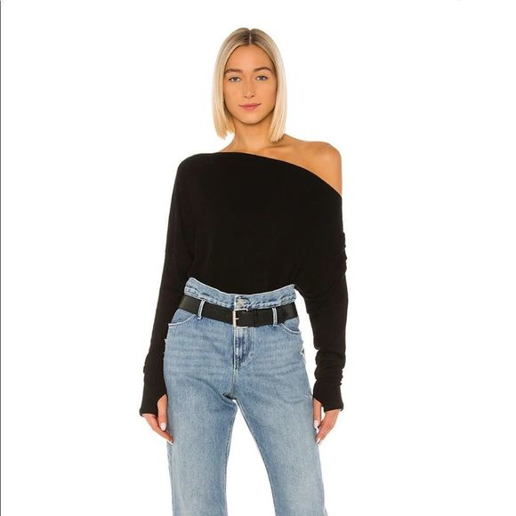 Michael Lauren Tops - Michael Lauren Santos Drop Shoulder Sweater